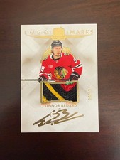 🔥24/25 UD The Cup Gold Logo Marks Connor Bedard Game Used Patch Auto 06/10🔥