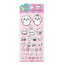 Chiikawa Character 5 Size Sticker Sheet for decration