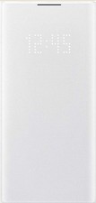 OFFICIAL GENUINE SAMSUNG GALAXY NOTE 10 LED VIEW FLIP WALLET WHITE COVER CASE