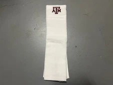 Texas A&M Aggies Team Issued White Player Exclusive Game Towel Football QB