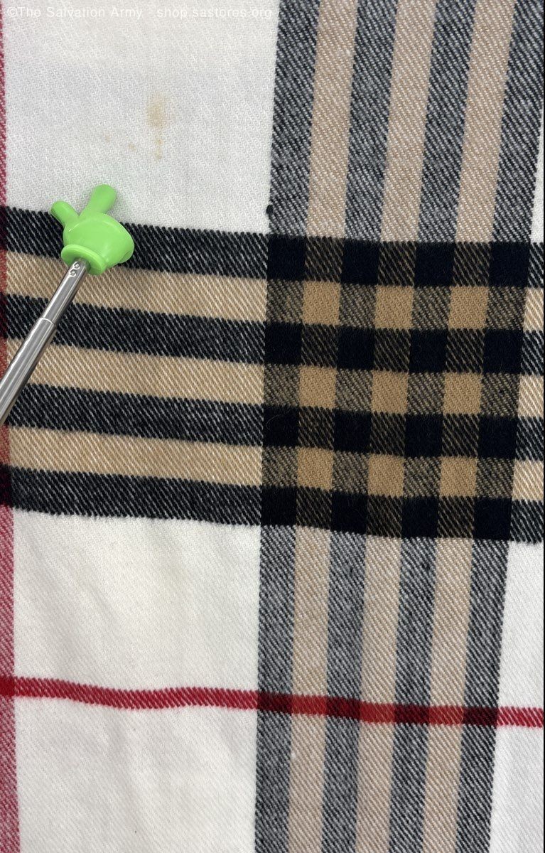 Burberry Multicolor Plaid Patterned Wrap Around S… - image 8