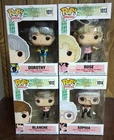 Funko Pop Television Golden Girls Set Of 4 In Bowling Shirts With Bowling Balls
