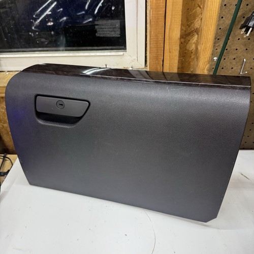 2011-2019 Ford Explorer Glove Box Door Storage Bin Black Woodgrain Trim OEM
