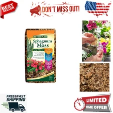 Sphagnum Moss for Plants - Sphagnum Peat Moss Natural Dried Long Fibered ...