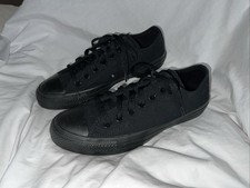 Unisex Converse Low Chuck Taylor All Star OX Black - M5039 - Size W7 M5 New