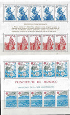 Monaco: 1980; theme Europa CEP, 3 Mini sheet of 5 pairs, MNH, perfect, EBMO-01