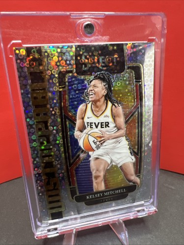 Kelsey Mitchell- 2024 Panini Select WNBA UNSTOPPABLE #59/75 White Disco Prizm