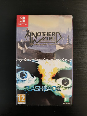 Another World Flashback 20th Anniversary Edition Nintendo Switch Sealed Neu