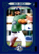 2023 Hartford Yard Goats Choice #24 Nick Garcia Redwood City San Mateo CA Card