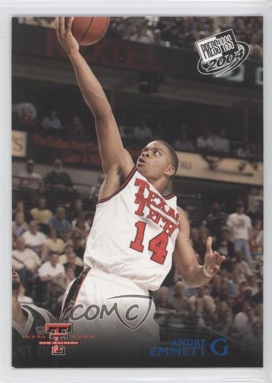 2004-05 Press Pass Blue Andre Emmett #B10 Rookie RC a4n