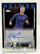 Cole Palmer Chrome 2025 Black Lava /10 Auto