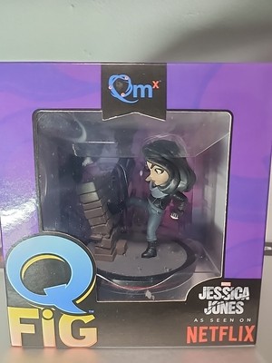 QmX Q Fig Jessica Jones Netflix Marvel Comics 2017 Quantum Mechanix Figure NIB
