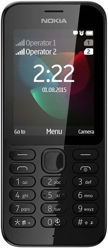 Microsoft Nokia 222 SIM-Free 2.4-Inch Mobile Phone - Black