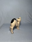 Vintage Porcelain Siamese Cat Figurine Cream with Black Tail Curled Back — photo 3
