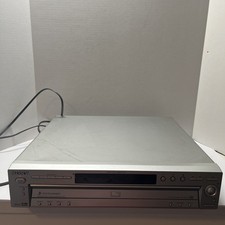 Sony DVP-NC600 5-Disc CD/DVD Changer Player Silver Tested Working No Remote