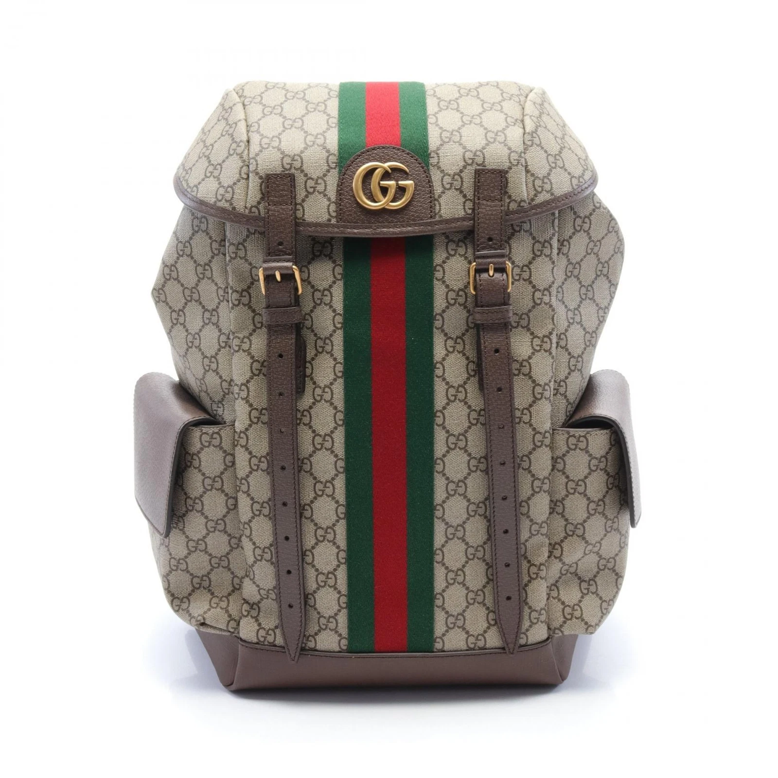 Sac à dos GUCCI Ophidia GG Supreme daybag 5998140HUHAT8564 toile cuir beige