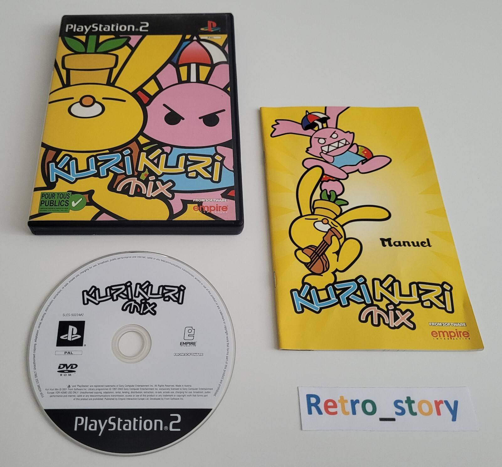Sony Playstation PS2 - Kuri Kuri Mix - PAL 