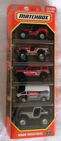 Matchbox - Warn Industries - 5Er Packung Geschenkset - Modellauto - Neu (S175)