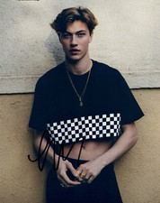 Lucky Blue Smith Signed Autograph 8x10 Photo Handsome Male Model COA