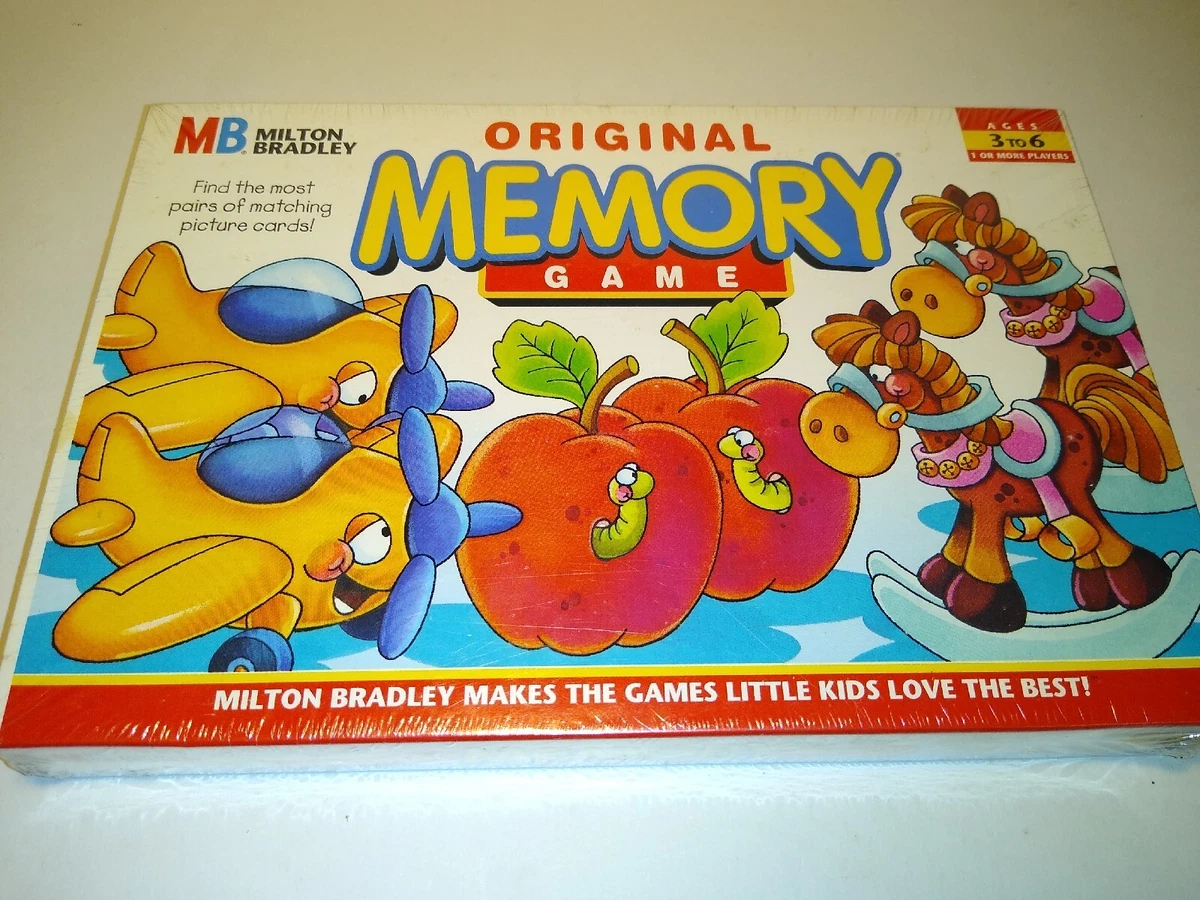 Milton Bradley Original Memory Game Cards