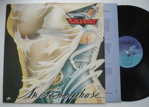 WARNING Metamorphose NM- COLUMBIA original Metal vinyl LP w/inner France - Foto 3 di 4