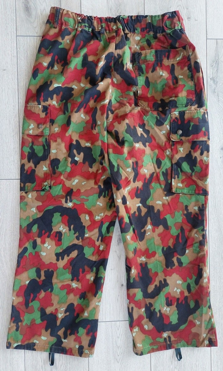Taz 83 trousers, Alpenflage camouflage, size 48/68, 1984 Taz 83 trousers, Alpenflage camouflage, size 48/68, 1984
