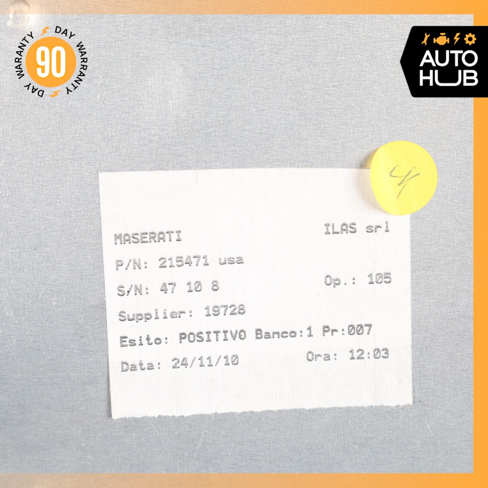 06-13 Maserati Quattroporte S GT S M139 Gas Fuel Tank Reservoir Assembly OEM 74k