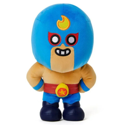 Brawl Stars - EL Primo Cute Brawler Plush Toy Cute 30cm Figures Gift Idea