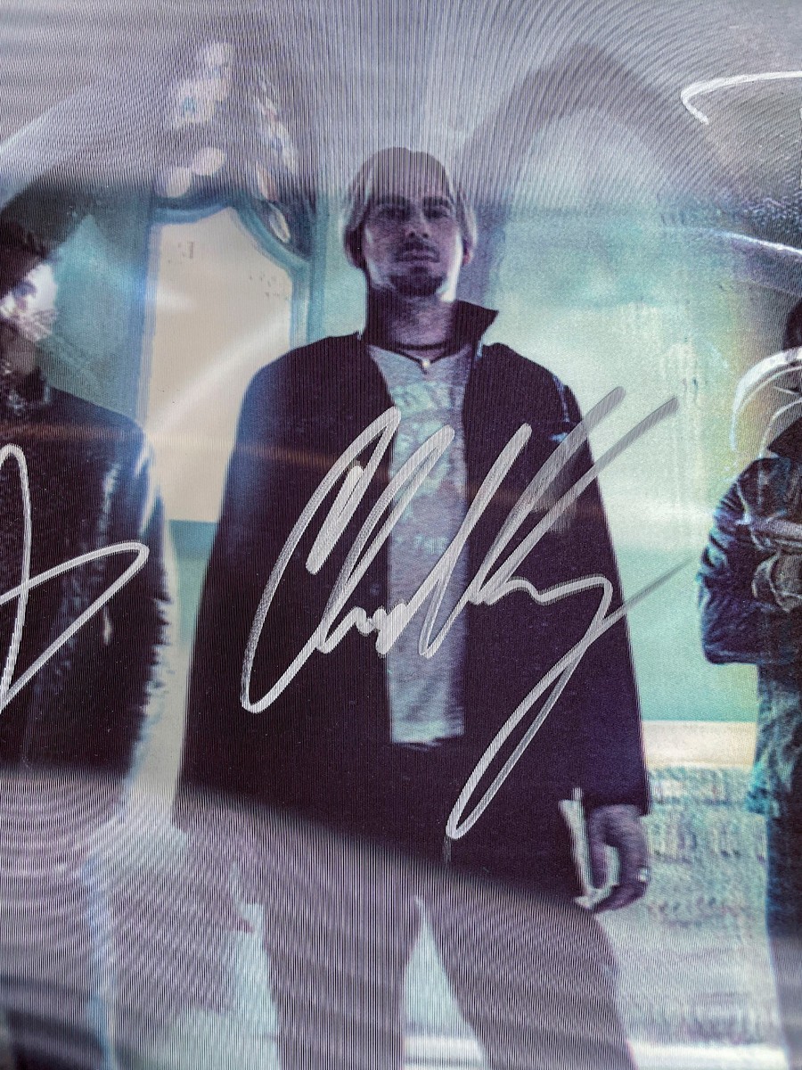 Chad Kroeger Nickelback FULL BAND Signed 18x26