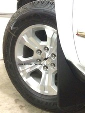 4 Gm Chevy Silverado Tahoe Suburban Black Bowtie Wheel Center Caps 2014-26 Oem