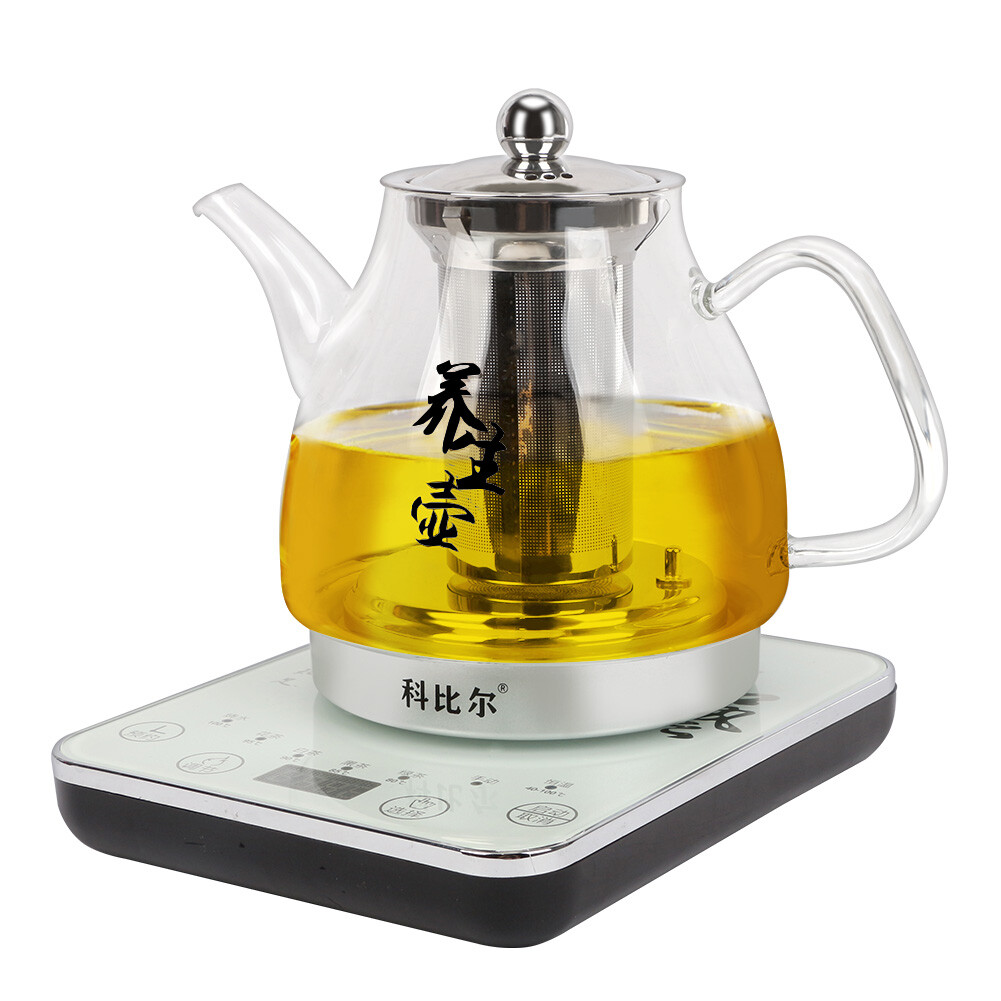 800W Healthy Choice 1.2L Digital Glass Kettle w/ Electric Tea Pot
