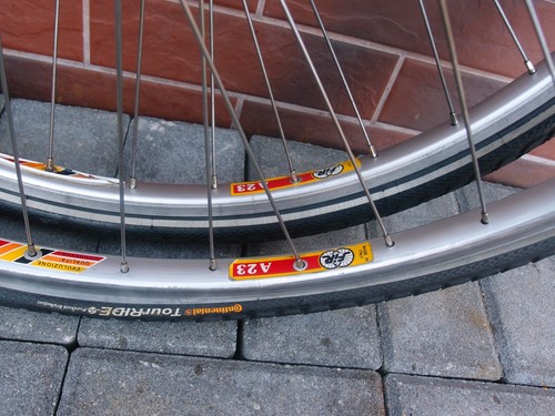 700C wheels set FiR A23 Shimano 400 CX FH-C040 HB-C400 for touring bike - Picture 7 of 17