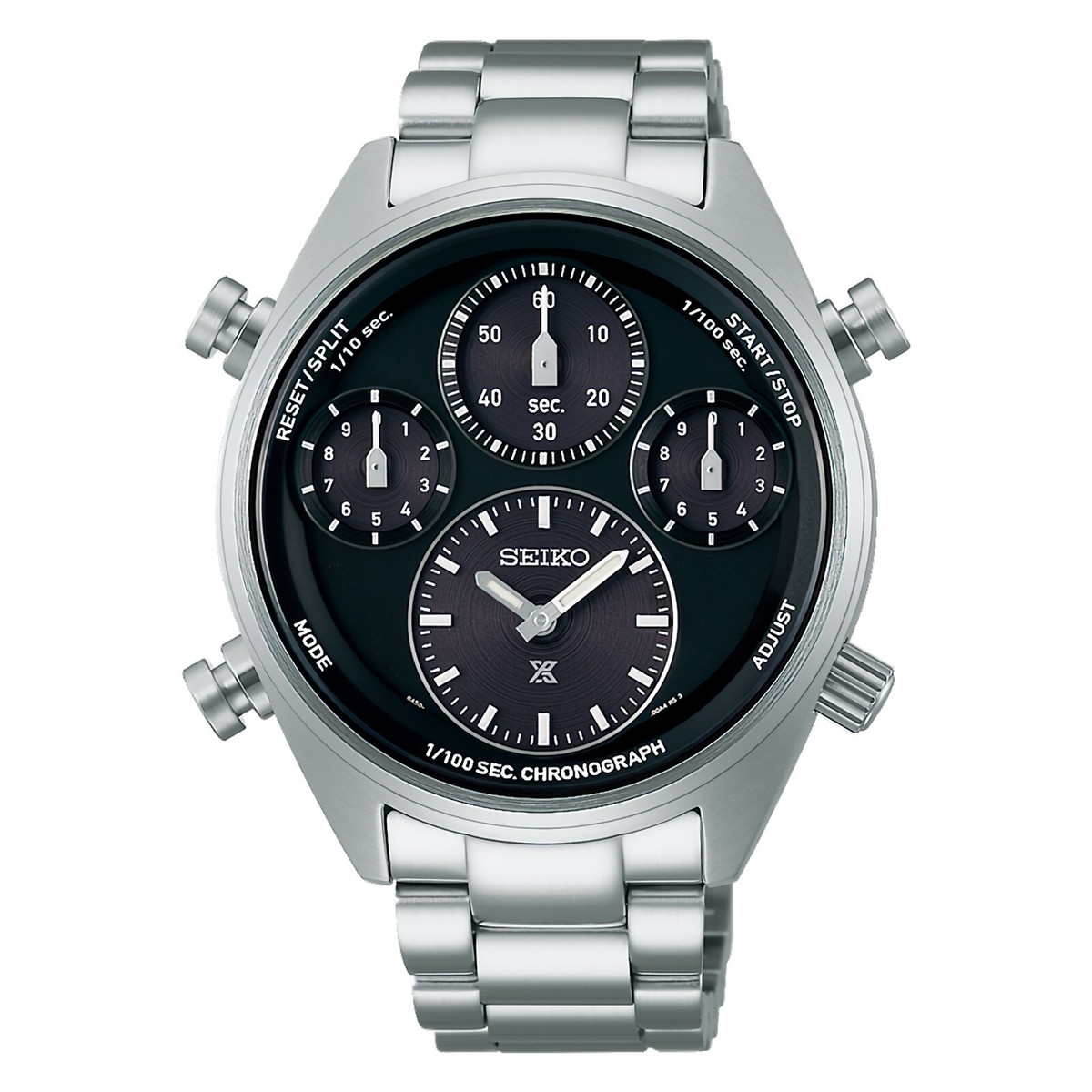 SEIKO Prospex Speedtimer SFJ003 Black Dial Chronograph Stainless