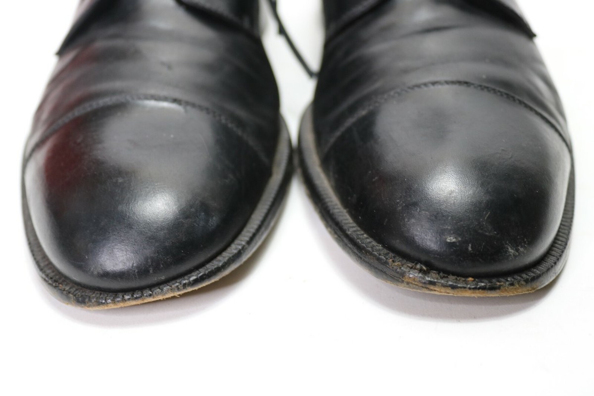 Salvatore Ferragamo Men's Size 9.5 B Studio Oxford Black Salvatore Ferragamo Men's Size 9.5 B Studio Oxford Black