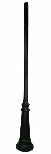 Z-Lite 512POST-BK Outdoor Post Outdoor Post, Aluminum Frame, Black Finish - Picture 1 of 1