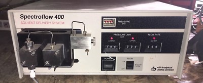 ABI Analytical Kratos Division Spectroflow 400 Solvent Delivery System 