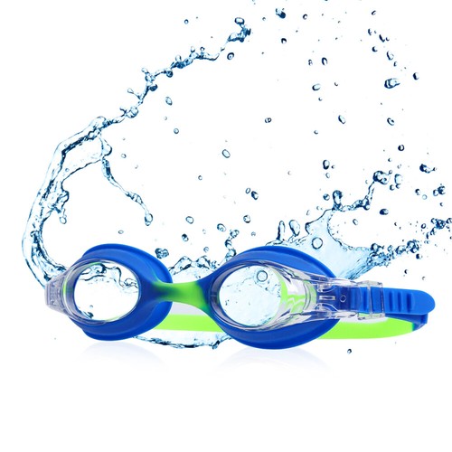 2PCS Kids 100% UV Protection HD Clear Swimming Goggles Anti-Fog Glasses Summer - Picture 10 of 10