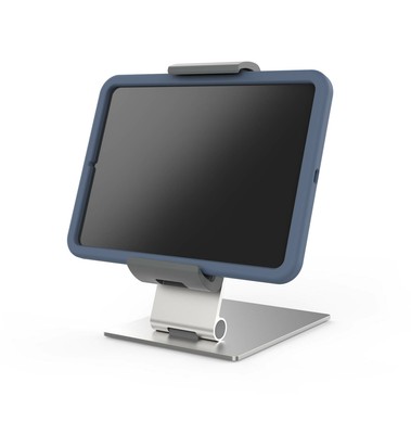 Durable 893723 Tablet Tischhalterung für Tablets mit Hülle 7-13 Zoll, 360° drehb