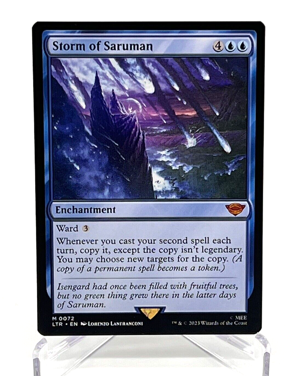mtg storm card Thousand-Year (248) : Toys & Games You may choose new targets for the copies.) Storm of Saruman #0072 Lord
