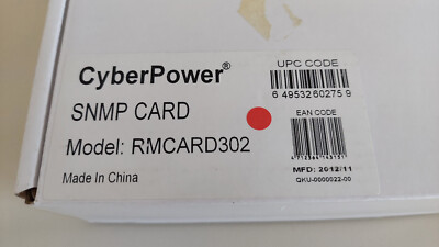 CyberPower SNMP Card RMCARD302