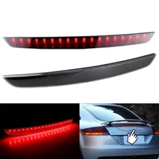 LED Black Lens High Level Center 3RD Stop Brake Light For 09-15 Audi TTS Quattro