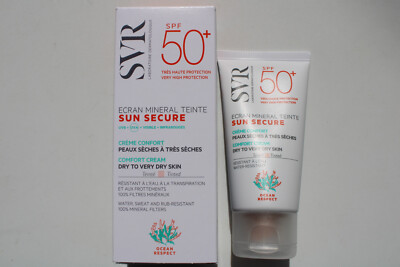 SVR Sun Secure Ecran Mineral Tinted SPF50+ Dry to Very Dry Skins 50ml