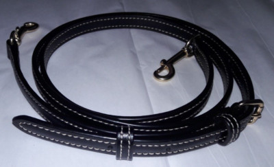 Authentic Coach Leather Shoulder Crossbody Slim Strap Black  display picture 2
