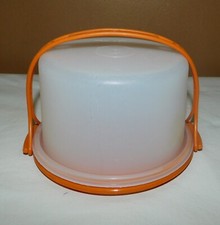Tupperware Toys Orange Mini Cake Taker Play Kitchen