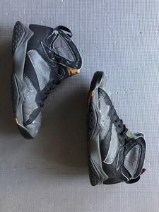 Nike Air Jordan 7 (VII) Original 1992-Talla 9.5 Negras/Luz Grafito-Burdeos  | eBay
