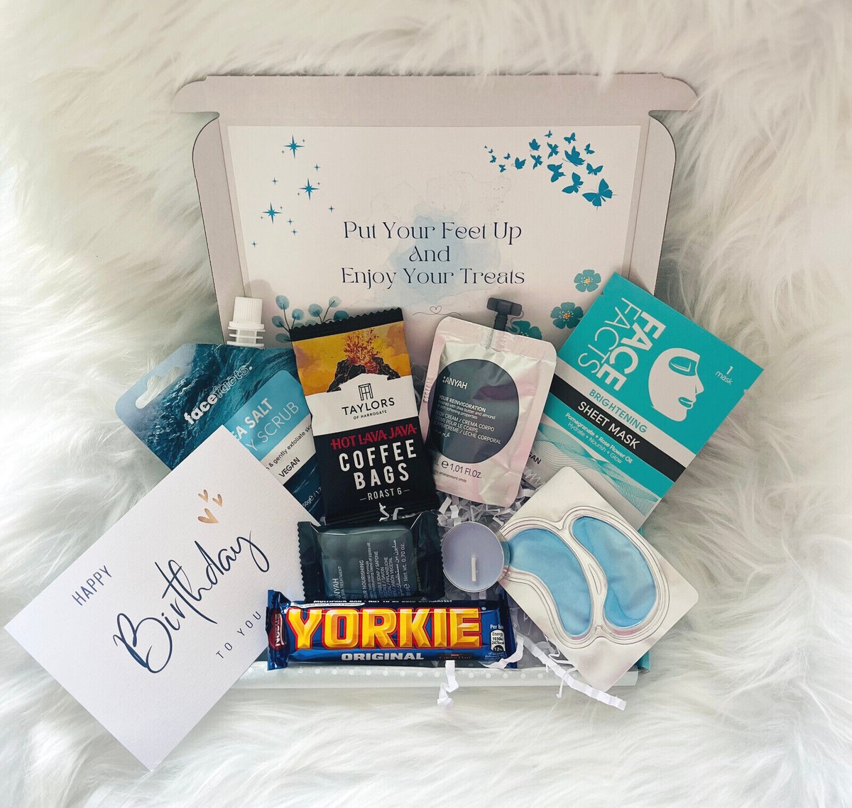 Pamper Gift Box for him Relax Hug in a Box Self Care Spa Gift Box Letterbox  Set