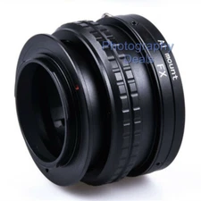 Adjustable Focus Helicoid Adapter Macro Tube Adapter for Nikon AI Lens to Fuji X