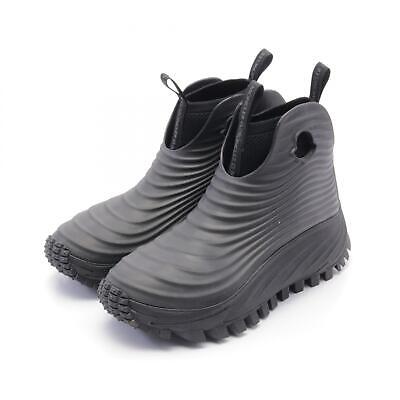 MONCLER ACQUA HIGH Rain short Boots #37 shoes rubber Black MONCLER ACQUA HIGH Rain short Boots #37 shoes rubber Black