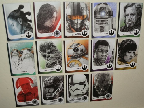 2017 Star Wars: Journey to the Last Jedi inserts - You Pick & Choose - Picture 50 of 50