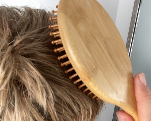 PLANT OATH Paddle Hairbrush ( 2 PACK ) | Sustainable Gift | Zero Plastic Bath - Video 1 of 1